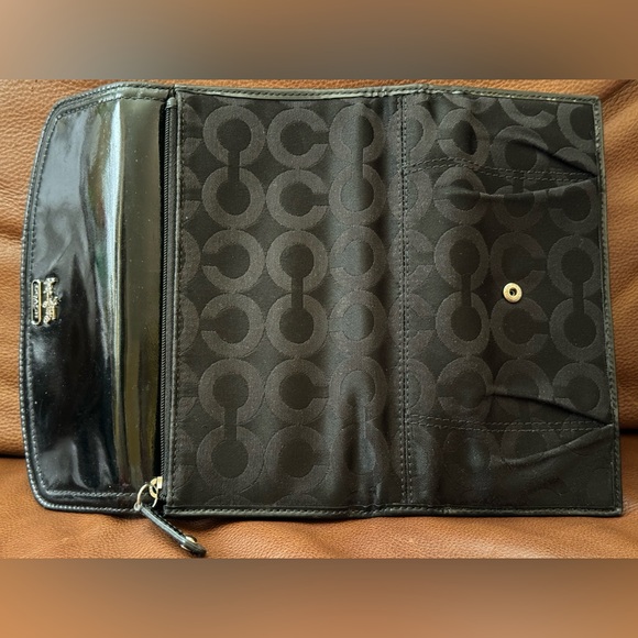 Coach Black Patton, leather wallet - Picture 3 of 4